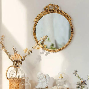 PEWTER MIRROR