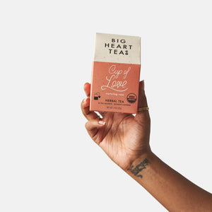 Cup of Love 10 ct Tea Bags | Big Heart Tea Co.