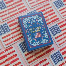 Load image into Gallery viewer, American Flag Books Deck of Playing Cards | Pippi Post
