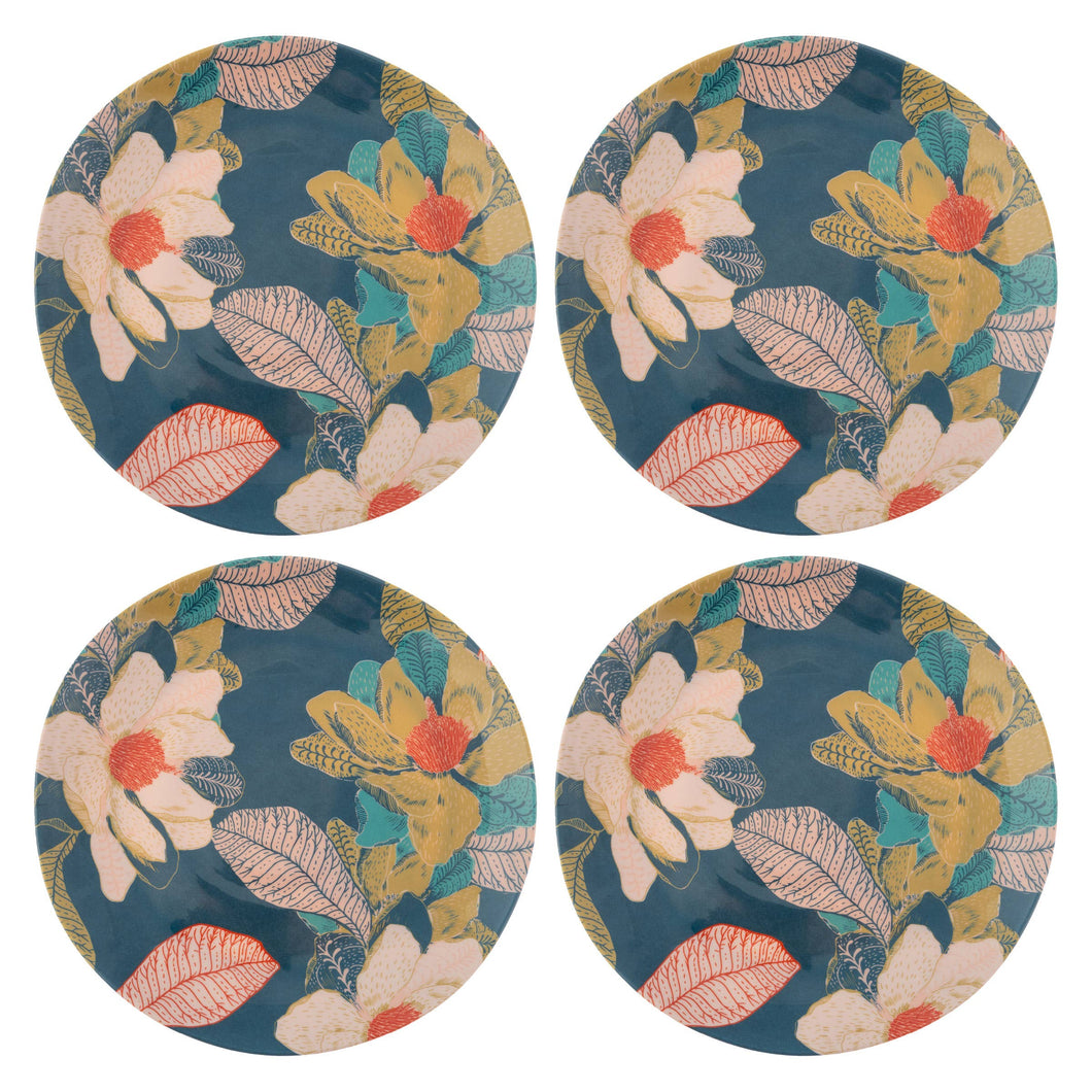 Melamine Salad Plates: Seaside Floral | Karma