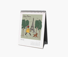 Load image into Gallery viewer, Rifle Paper Co. - 2026 Travel Sketchbook Desk Calendar

