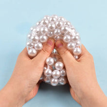 Load image into Gallery viewer, Pearl stress Ball Squishy Squeeze Toy Fidget Toy| Sparkling Extras
