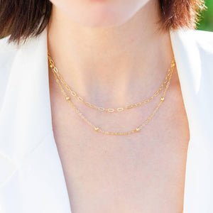 Delicate Double Appeal Necklace