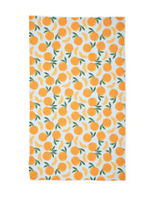 Load image into Gallery viewer, Sweet Orange Tea Towel | Geometry
