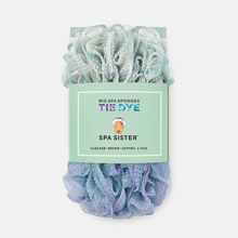 Load image into Gallery viewer, Tie Dye Big Spa Sponges: Pink / Mauve| Bath Accessories Company
