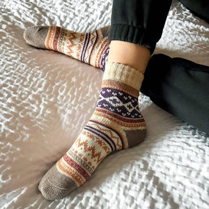 Coral | Eisley Retro Socks | Daisy Dunes