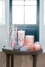 Load image into Gallery viewer, Pink Chiffon 8oz Petite Shimmer Candle (Light Pink) | The SOi Company
