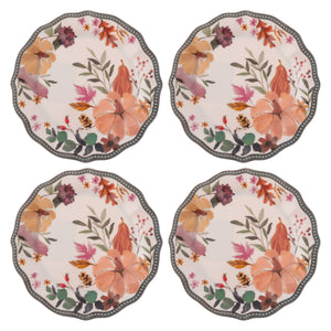 Melamine Salad Plates: Seaside Floral | Karma