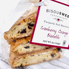 Load image into Gallery viewer, Bisousweet - Cranberry Orange Biscotti
