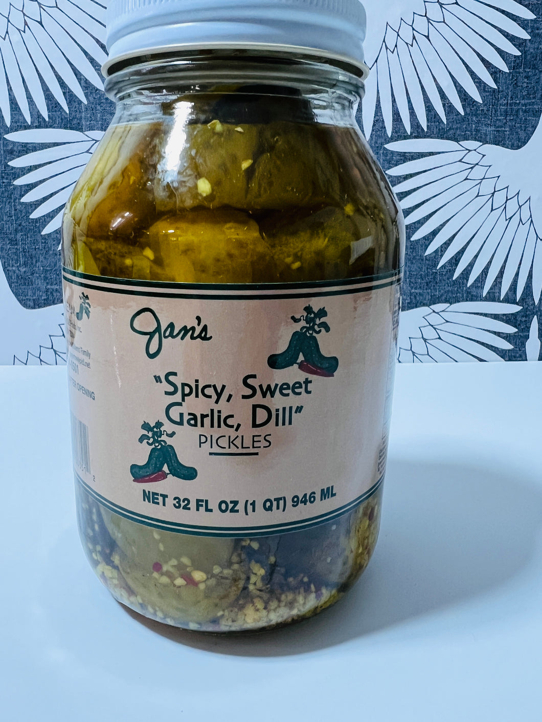 Sweet Spicy Garlic Dill Pickles | Jan's Pickles