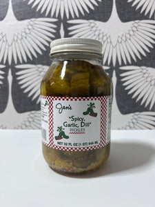 Spicy Pickles | Jan's Pickles