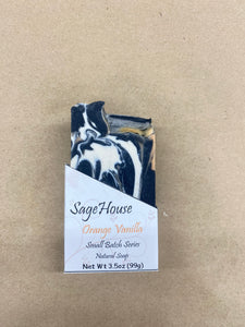 SageHouse Bath & Body | Bar Soap | Orange Vanilla Soap