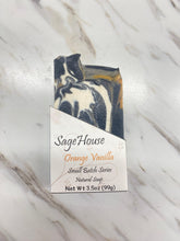 Load image into Gallery viewer, SageHouse Bath &amp; Body | Bar Soap | Orange Vanilla Soap
