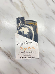 SageHouse Bath & Body | Bar Soap | Orange Vanilla Soap