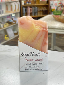 SageHouse Bath & Body | Bar Soap | Kansas Sunset Soap