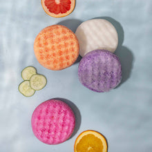 Load image into Gallery viewer, Wild Blossom Soap Infused Body Buffer-Berry Blossom | Cait + Co
