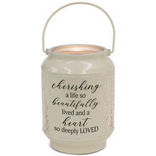 Load image into Gallery viewer, Dicksons - Cherishing a Life Small Ivory Lantern
