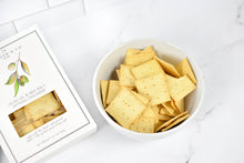 Load image into Gallery viewer, Olive Oil &amp; Sea Salt Crackers | Jocelyn &amp; Co
