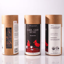 Load image into Gallery viewer, Open Door Tea - Earl Gray Rose | Organic Black Tea | Bulk or Retail: 1.75 Ounce Tube

