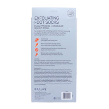 Load image into Gallery viewer, Exfoliating &amp; Smoothing Foot Socks - 1 Pair: Exfoliating Foot Mask | My Spa Life
