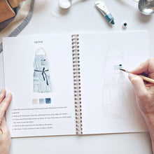 Load image into Gallery viewer, Baking watercolor workbook | emily lex studio
