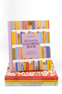 All Booked Up Coloring Book | Elyse Breanne Design