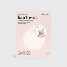 Load image into Gallery viewer, Ivory Quick Dry Hair Towel | KITSCH
