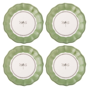 Melamine Salad Plates: Seaside Floral | Karma