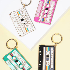 Fashion City | Retro Mixtape Inspiration Keychain: IV / One Size