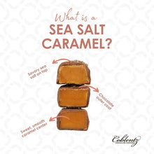 Load image into Gallery viewer, Sea Salt Caramels Milk Chocolate  Gift Box | Coblentz Chocolate Company

