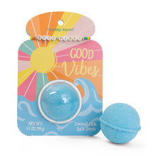 Load image into Gallery viewer, Friendship Bracelet Bath Bomb - Good Vibes | Forever Young Collection | Cait + Co
