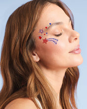 Load image into Gallery viewer, USA Face Gems | patriotic, fourth july, festival, americana | xo, Fetti

