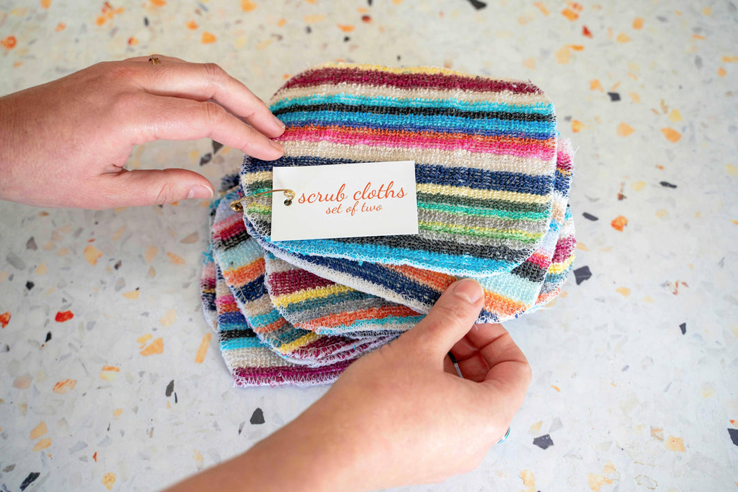 Scrub Cloths, set of two| Dot & Army