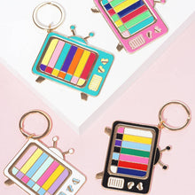 Load image into Gallery viewer, Fashion City | Retro Television Inspiration Keychain: JET / One Size
