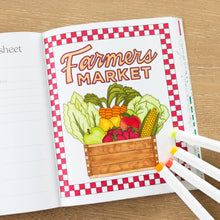Load image into Gallery viewer, Farmers Market Coloring Book | Elyse Breanne Design
