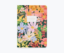 Load image into Gallery viewer, Rifle Paper Co. - Set of 3 Marguerite Stitched Notebooks
