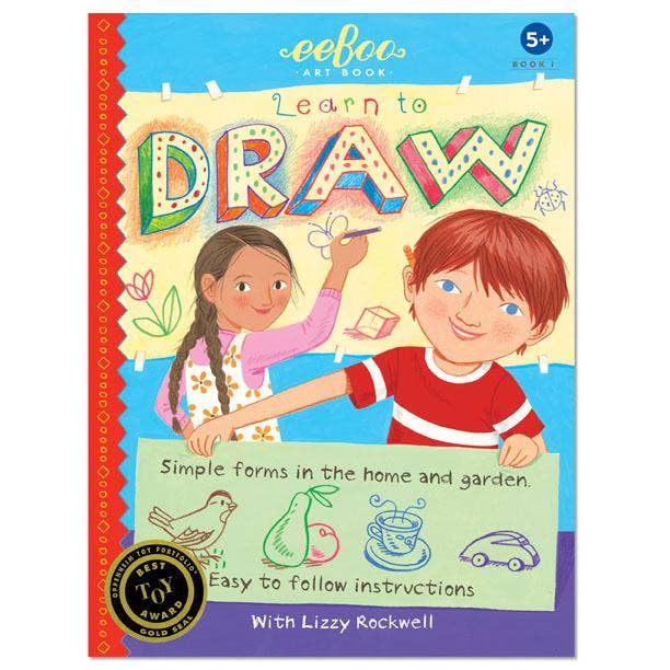 Learn to Draw Simple Forms Art Book| eeBoo