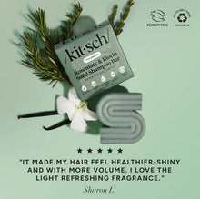 Load image into Gallery viewer, Rosemary &amp; Biotin Volumizing Shampoo &amp; Conditioner Bar Combo  | KITSCH
