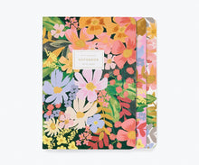 Load image into Gallery viewer, Rifle Paper Co. - Set of 3 Marguerite Stitched Notebooks
