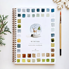 Load image into Gallery viewer, Winter watercolor workbook | emily lex studio
