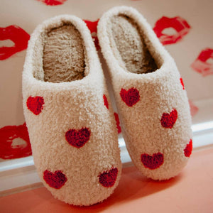 Heart Slippers: M/L