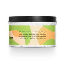 Load image into Gallery viewer, Orange Flower + Power Recyclable Tin Candle |Good Chemistry
