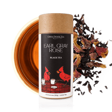 Load image into Gallery viewer, Open Door Tea - Earl Gray Rose | Organic Black Tea | Bulk or Retail: 1.75 Ounce Tube
