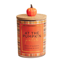 Load image into Gallery viewer, At The Pumpkin Patch  |Seasonal Candle (10oz.) | At The Pumpkin Patch  | A Cheerful Giver
