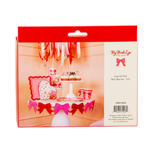 Load image into Gallery viewer, Pink and Red Felt Bow Banner |My Mind’s Eye
