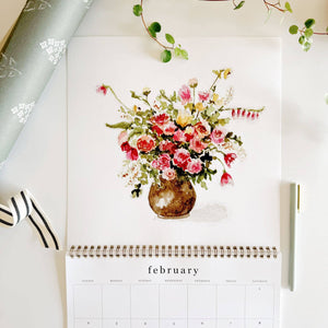 2025 bouquets calendar | emily lex studio
