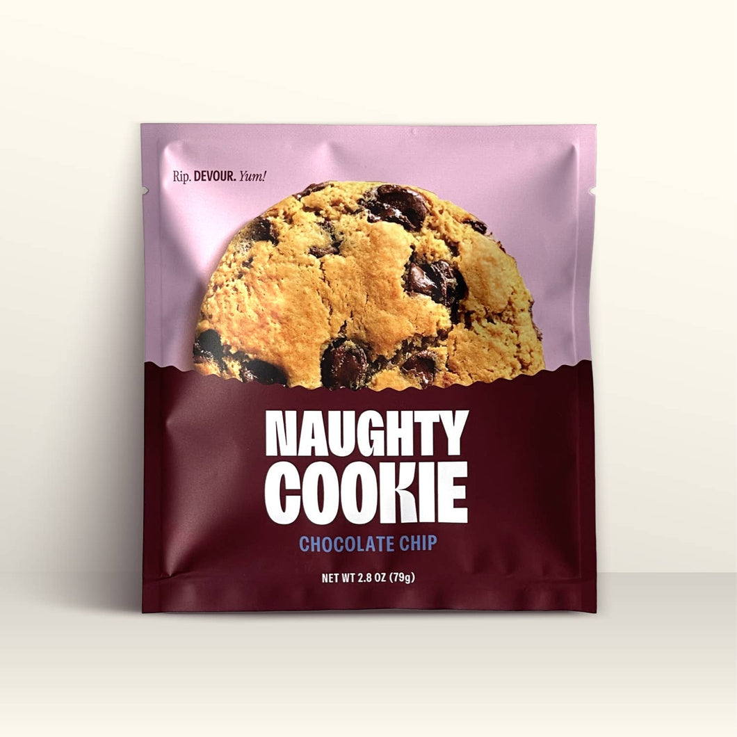 Chocolate Chip Vegan Cookies | Naughty Cookie