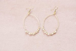 Champagne Maple Drops Earrings