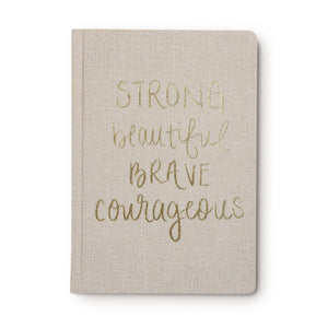 Journal | Strong Beautiful Brave Courageous | Sweet Water Decor