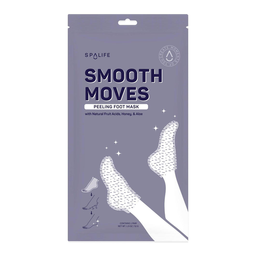 Foot Mask | Smooth Moves Peeling with Natural Fruit Acids| My Spa Life
